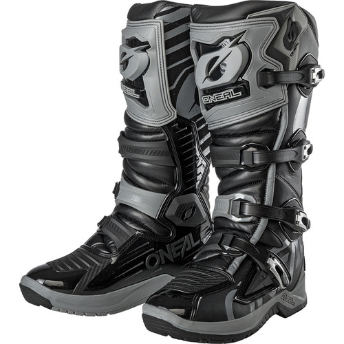 Oneal RMX Motocross MX Boots Adult Black Grey