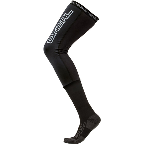 Oneal Pro MX Motorcross Knee Brace Socks XL Black