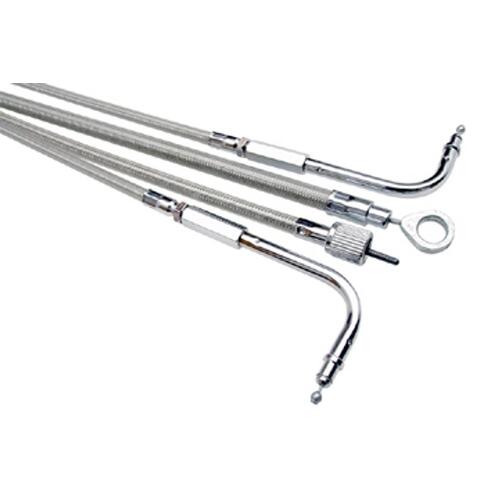 Yamaha XV1700 Warrior 2004 - 2006 Motion Pro Armour Coat Stainless Steel Throttle Push Cable