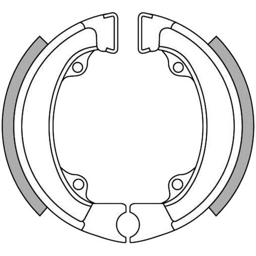 Honda SE50M ELITE 1988-1990 Newfren Rear Brake Shoes