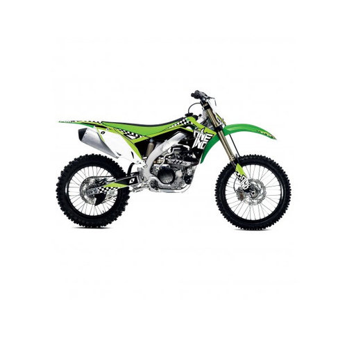 ONE INDUSTRIES CHECKERS GRAPHIC KAWASAKI KX125 KX250 2003 - 2008