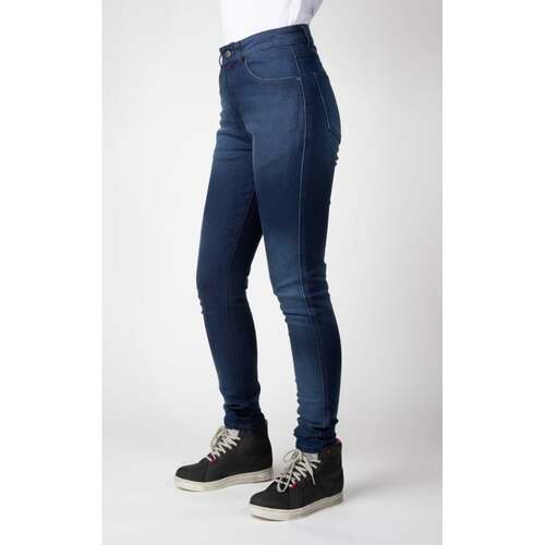 BULL-IT Ladies Tactical Motorcycle Jeans Icona II Slim Blue 12