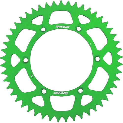Kawasaki KDX200 1983-2003 50t Green Supersprox Rear Sprocket Lightweight Alloy