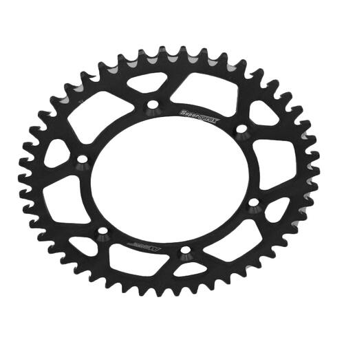 Honda CB250F IMPORT 1993-2005 48t Black Supersprox Rear Sprocket Alloy