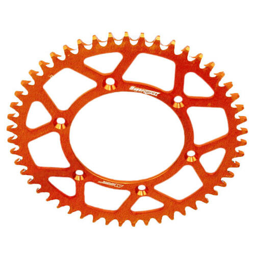 KTM 65 SX 2000-2024 50t Orange Supersprox Rear Sprocket Lightweight Alloy