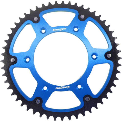 Honda XR200R 1986-2003 50t Blue Supersprox Rear Sprocket Stealth Composite