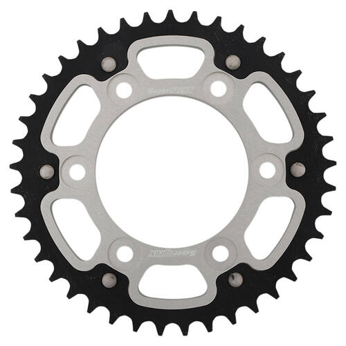 Ducati 800 MONSTER S2R 2005-2008 42t Silver Supersprox Rear Sprocket Stealth