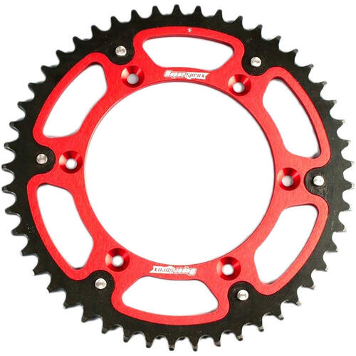 Honda CRF450X 2005-2017 52t Red Supersprox Rear Sprocket Stealth Composite
