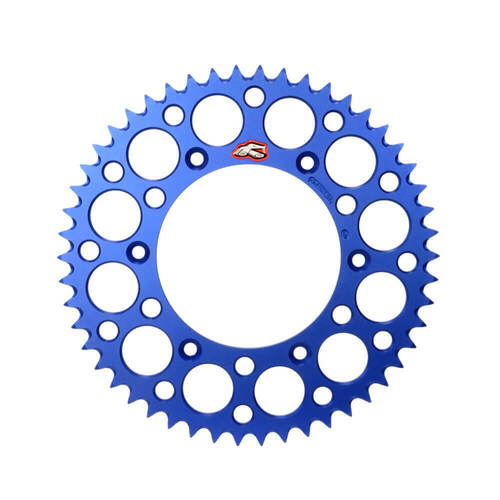 Yamaha YZ250 1999-2001 Renthal Blue Ultralight 47t Rear Sprocket Aluminium