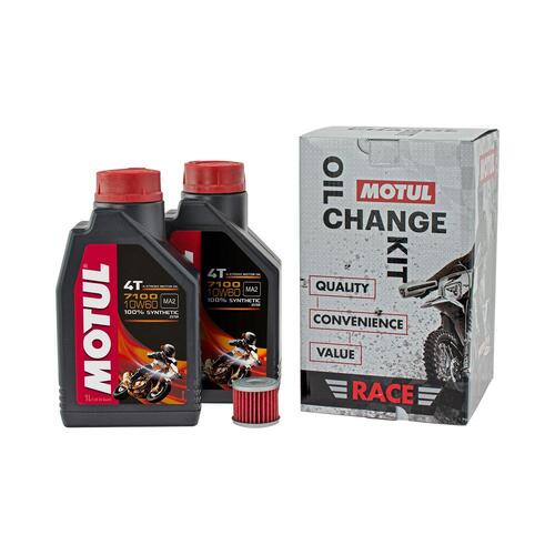 Motul Motorcycle Race Oil Change Kit Fits Yamaha YZF