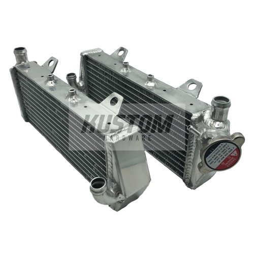 KTM 450 EXC-F 2020 - 2023 Kustom MX Motorcycle Replacement Radiator Set