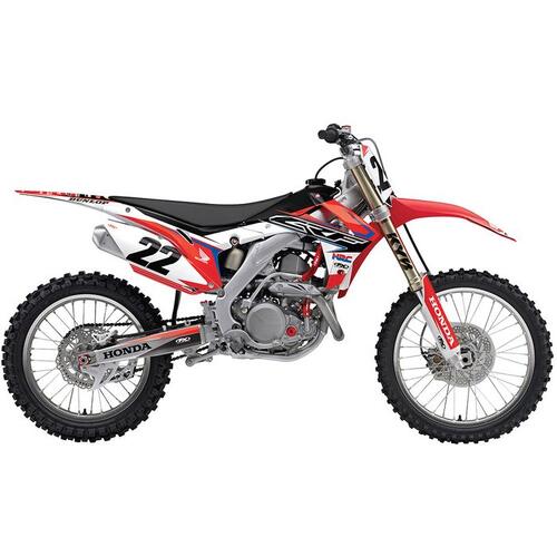 Honda CR125R 1998-1999 Factory Effex Evo13 Radiator Shroud Graphics Kit