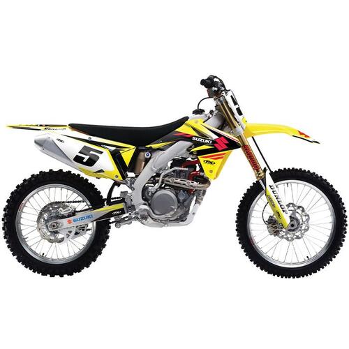 Suzuki RM-Z250 2007-2009 Factory Effex Evo14 Radiator Shroud Graphics Kit