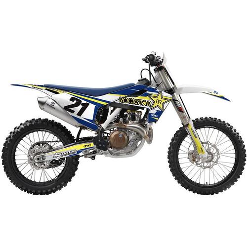 Husqvarna FC250 2014-2015 Factory Effex Evo15 Radiator Shroud Graphics Kit