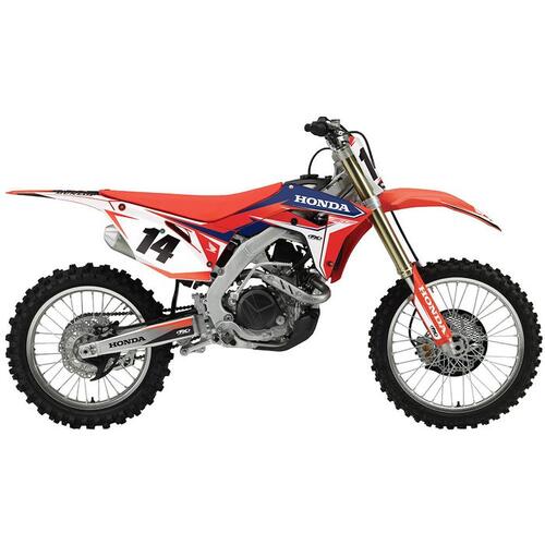 Honda CRF250X 2004-2018 Factory Effex Evo16 Radiator Shroud Graphics Kit