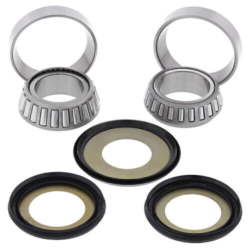 For Suzuki RM125 1991 - 1992 All Balls Motorcycle Steering Bearing & Seal Kit 