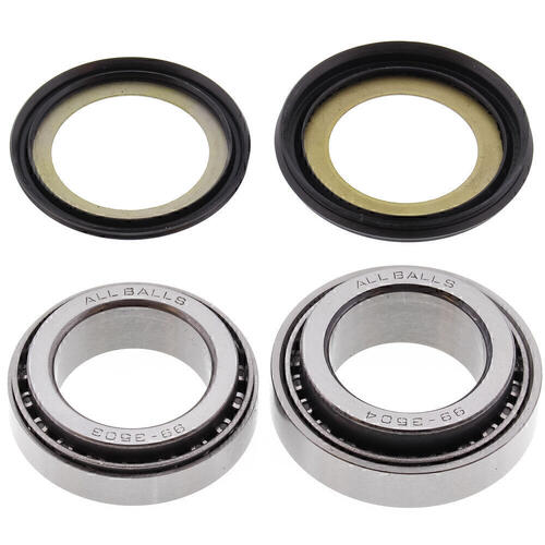 Kawasaki BN125 2001 - 2009 All Balls Motorcycle Steering Bearing & Seal Kit 