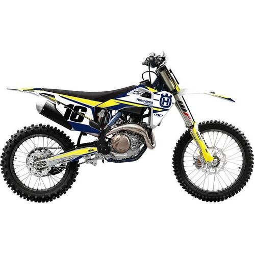 Husqvarna TE300 2020-2020 Factory Effex Evo17 Radiator Shroud Graphics Kit