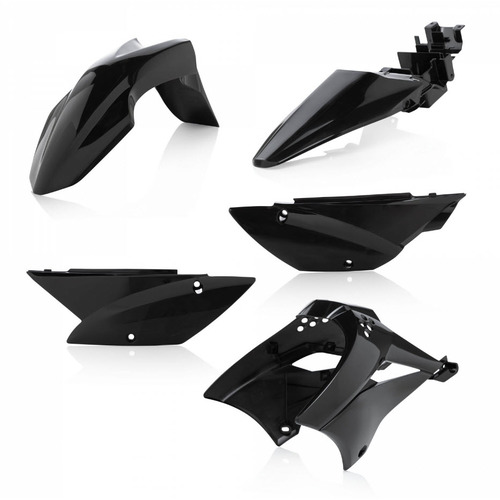 Kawasaki KLX110 KLX110L 2010 - 2026 Acerbis Black Plastics Kit