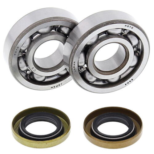 KTM 60 SX 1998 - 2000 All Balls Motorcycle Crankshaft Main Bearing & Seal Kit