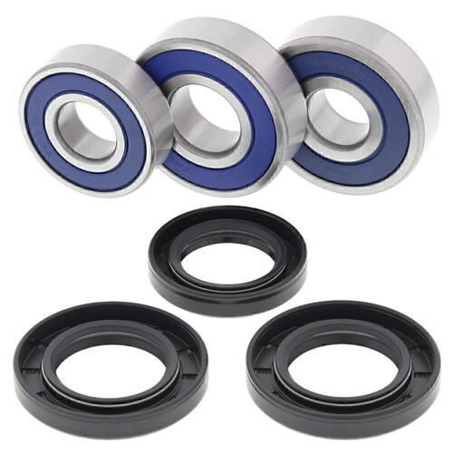 Honda XRV750 Africa Twin 1990 - 2003 All Balls Motorcycle Rear Wheel Bearing and Seal Kit 
