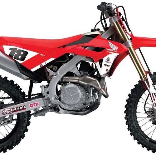 Honda CRF150F 2015-2019 Factory Effex SR1 Radiator Shroud Graphics Kit