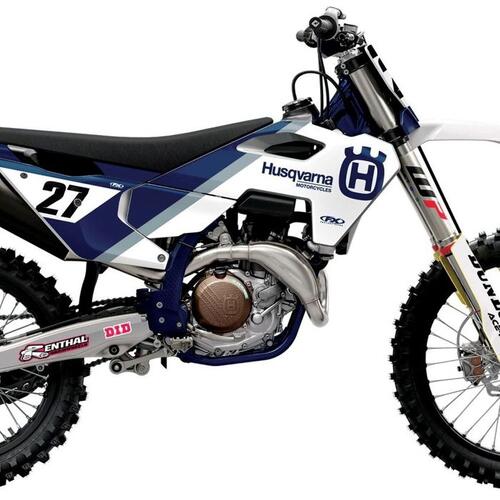 Husqvarna FC350 2019-2022 Factory Effex SR1 Radiator Shroud Graphics Kit