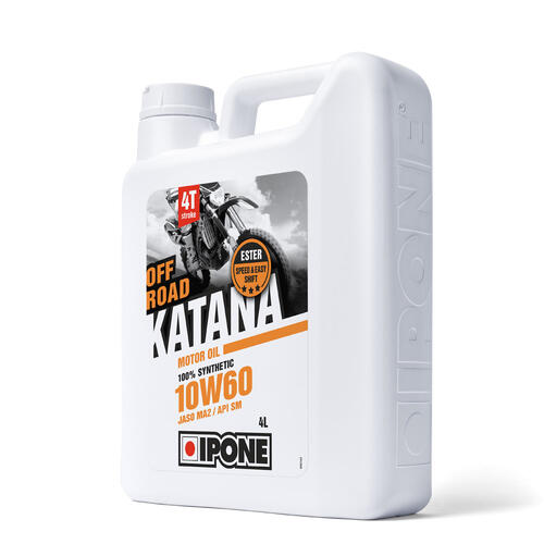 Ipone Katana Off-Road 10W60 Four-Stroke Engine Oil Synthetic Ester 4L