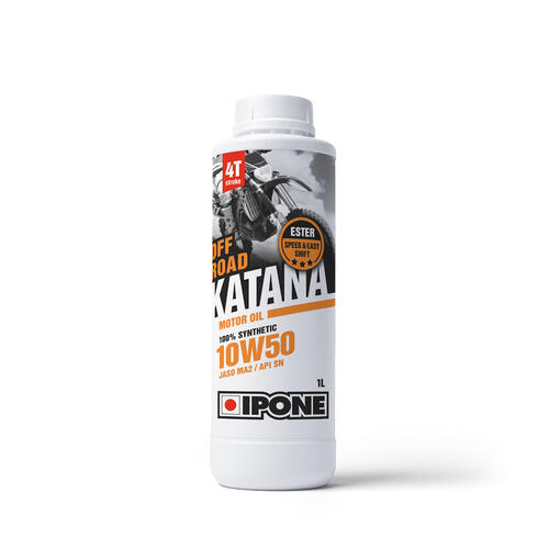 Ipone Katana Off-Road 10W50 Four-Stroke Engine Oil Synthetic Ester 1L