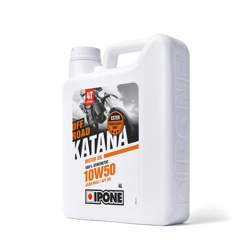 Ipone Katana Off-Road 10W50 Four-Stroke Engine Oil Synthetic Ester 4L