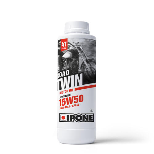 Ipone Road Twin 15W50 Four-Stroke V-Twin Engine Oil Semi-Synthetic 1L