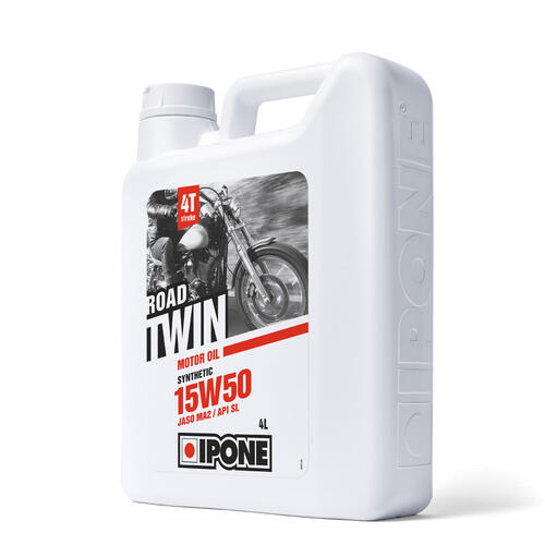 Ipone Road Twin 15W50 Four-Stroke V-Twin Engine Oil Semi-Synthetic 4L