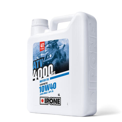 Ipone ATV 4000 RS 10W40 Four-Stroke Engine Oil Semi-Synthetic 4L