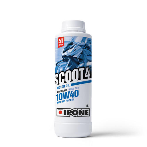 Ipone Scoot 4 10W40 Four-Stroke Scooter Engine Oil Semi-Synthetic 1L 