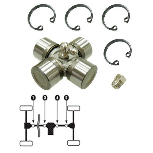 Can-Am DEFENDER 800 HD8 STD/MAX/T 2016-2017 Bronco U-Joint Kit 1,3,4,6
