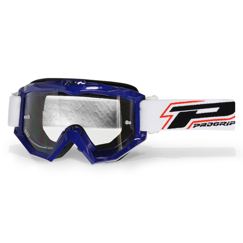 Progrip Motocross MX Goggles Adult Blue