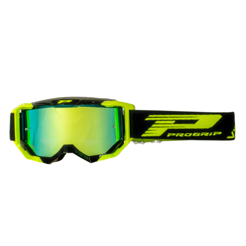 Progrip Vista 3303 Yellow / Black MX Motocross Goggles
