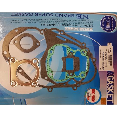 For Suzuki RM80 1978-1981 Complete Gasket Rebuild Kit 