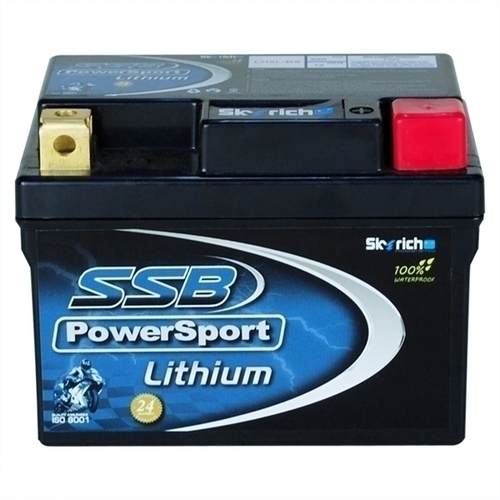 Ducati 1100 MONSTER DIESEL 2012 - 2013 SSB PowerSport Ultralite Lithium Battery LFP12B-4