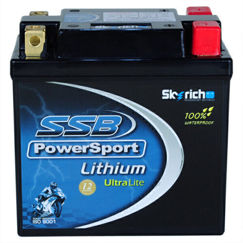 Aprilia 500 SCARABEO 2006 - 2008 SSB PowerSport Ultralite Lithium Battery LFP14AHQ-BS