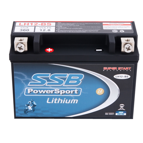 Ducati 620 MONSTER S IE 2002 - 2003 SSB PowerSport High Performance Lithium Battery LH12-BS