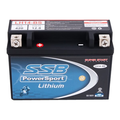 Triumph ROCKET 3 GT 2019 - 2023 SSB PowerSport High Performance Lithium Battery 4-LH14-BS
