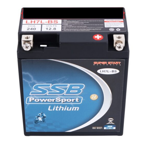 Suzuki VL250 INTRUDER 2000 - 2018 SSB PowerSport High Performance Lithium Battery LH7L-BS
