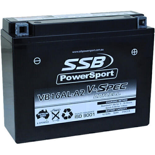 Ducati 748 Sps Racing 1998-1999 SSB AGM 12V Battery High Performance