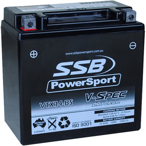 Suzuki LT-A500Axi Eps 2011 - 2019 SSB Agm Battery