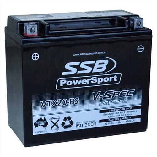 Arctic Cat MUDPRO 1000I LTD EFI 2012-2014 SSB V-Spec High Performance AGM Battery VTX20-BS