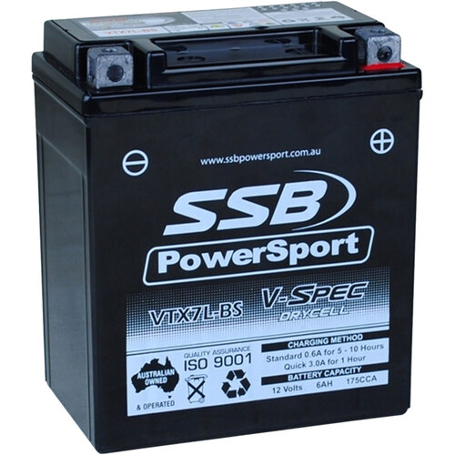 Rieju MR PRO 300 2021 - 2023 SSB V-Spec High Performance AGM Battery VTX7L-BS