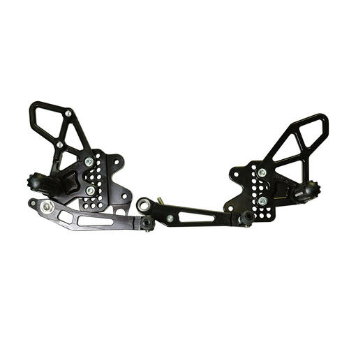 Suzuki GSX-R1000 2009-2016 Vortex Rearsets Race Footpegs Black
