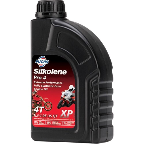 Silkolene Pro 4 10W/40 Motorcycle Engine Oil 4L