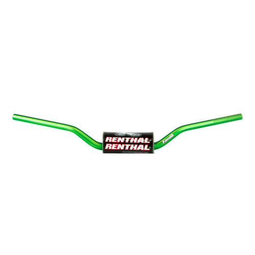 Renthal MX Fatbar Aluminium Handlebars 604 Ricky Carmichael Bend Green
